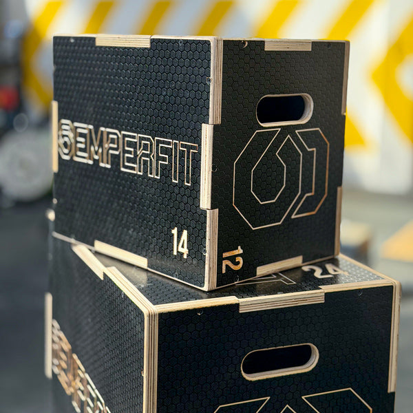 Caixa de Salto Antiderrapante (Plyo Box)