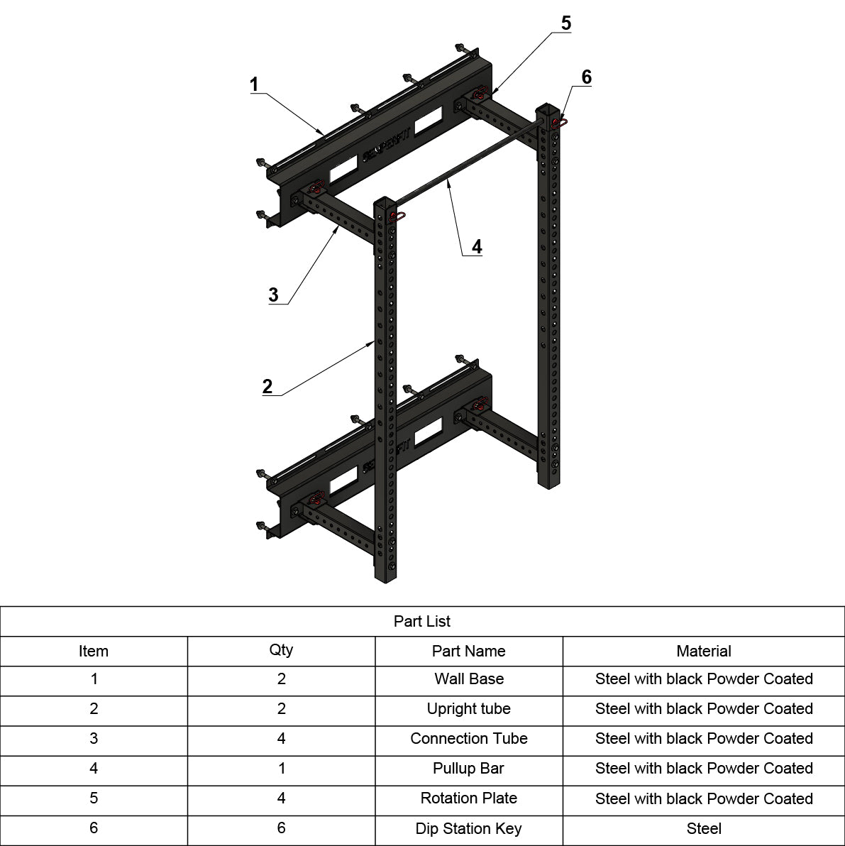 Folding Rack