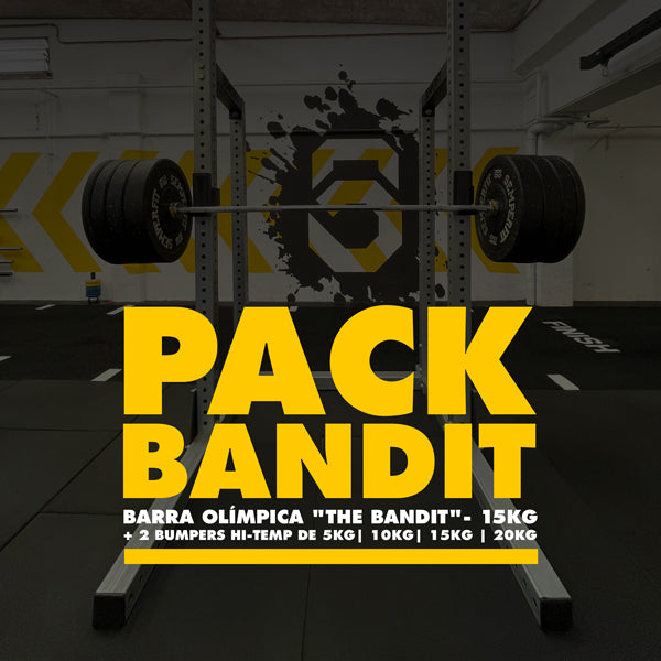 Comprar Pack Barra Bandit + Discos Hi-Temp- 115kg