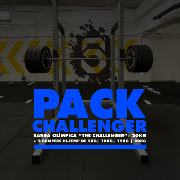 Comprar Pack Barra Challenguer + Discos Hi-Temp- 120 kg