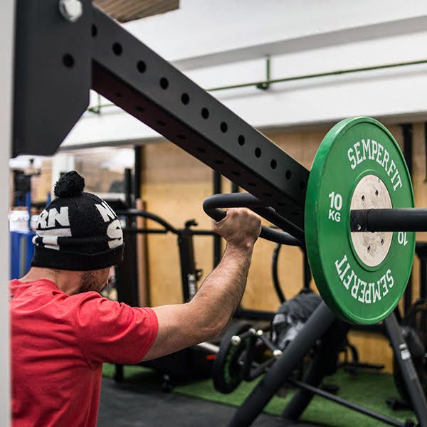 press de ombros, remadas